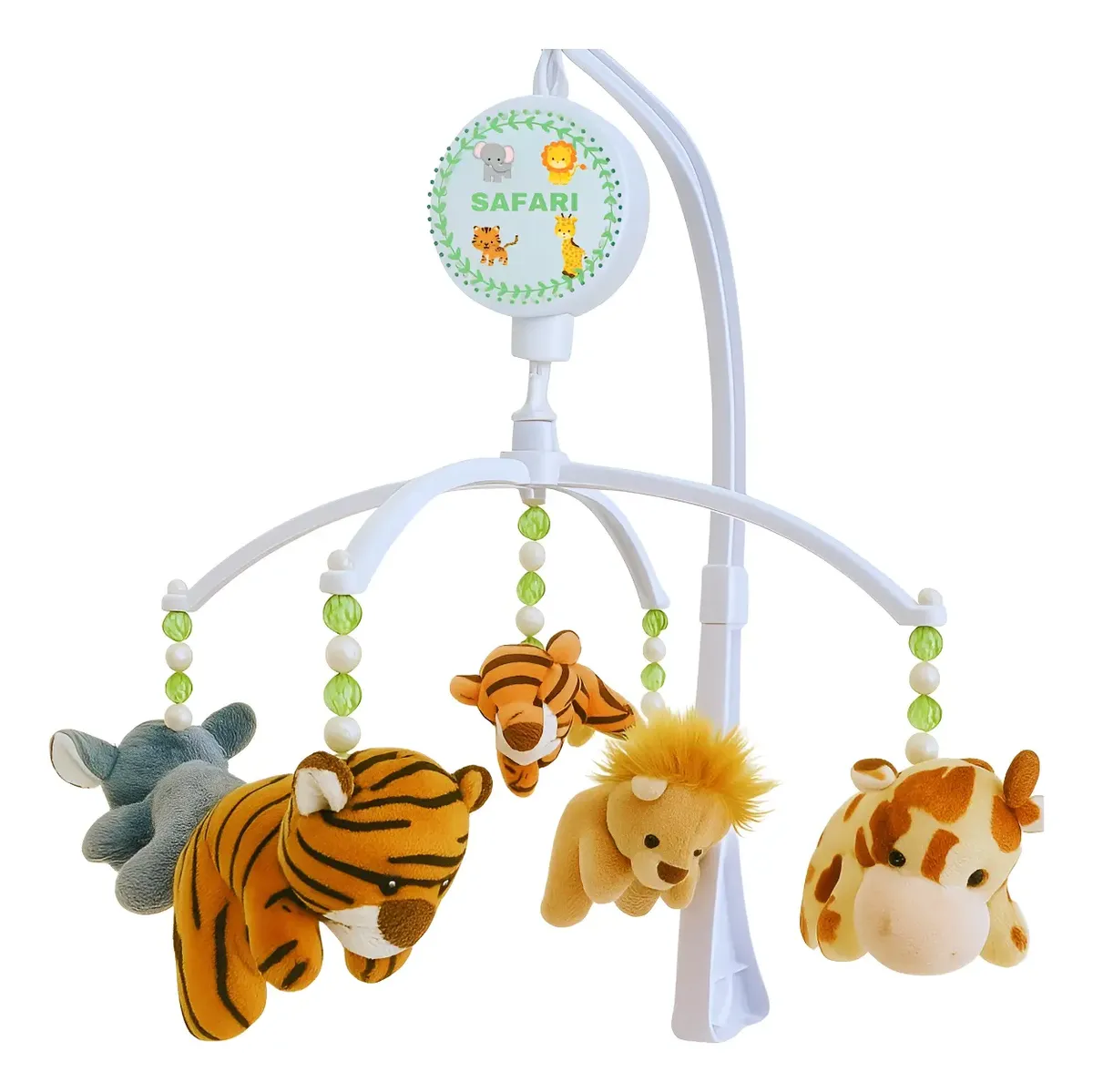 Mobile Para Berco Bebe Musical Giratorio Safari Erich Baby